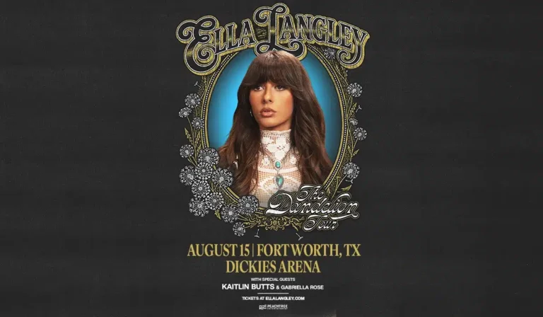 Ella Langley performing at Neville Arena in Auburn during the Dandelion Tour