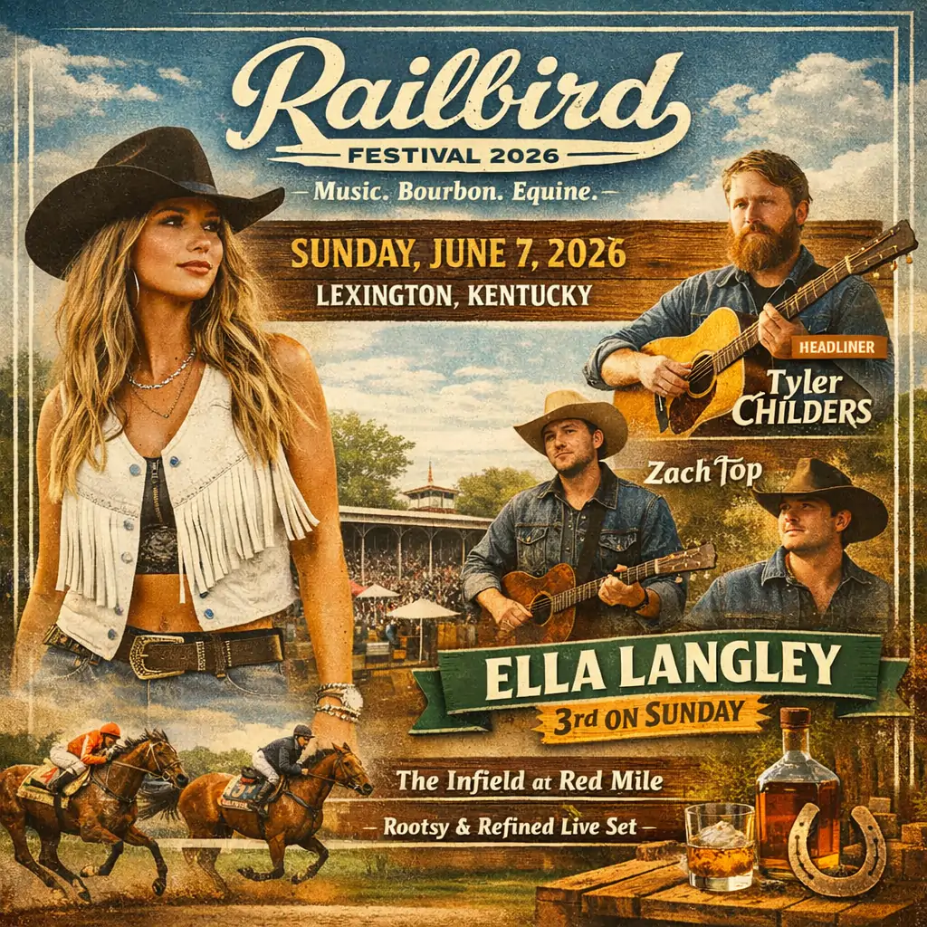 Railbird Music Festival 2026 infographic