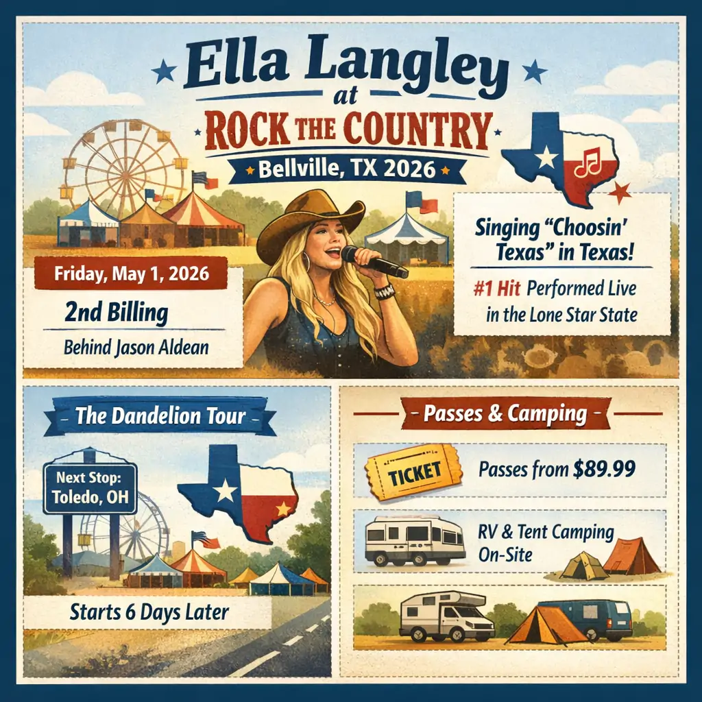 Ella Langley at Rock The Country 2026