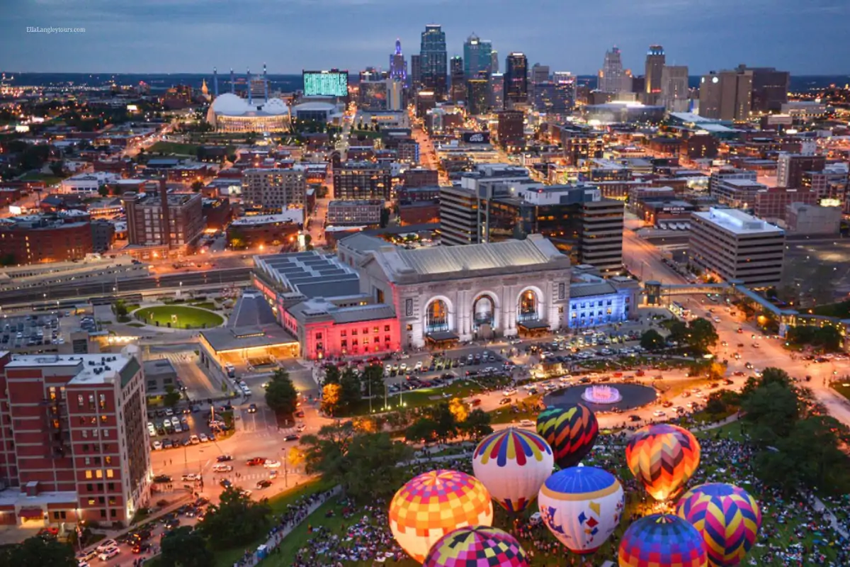 Ella Langley Independence Concert Kansas City Tickets & Show Info 7 Kansas City - Aerial view